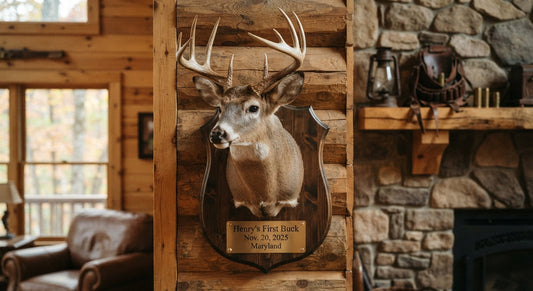 What to Write on a Taxidermy Plaque: Deer, Fish & Duck Mount Nameplate Ideas
