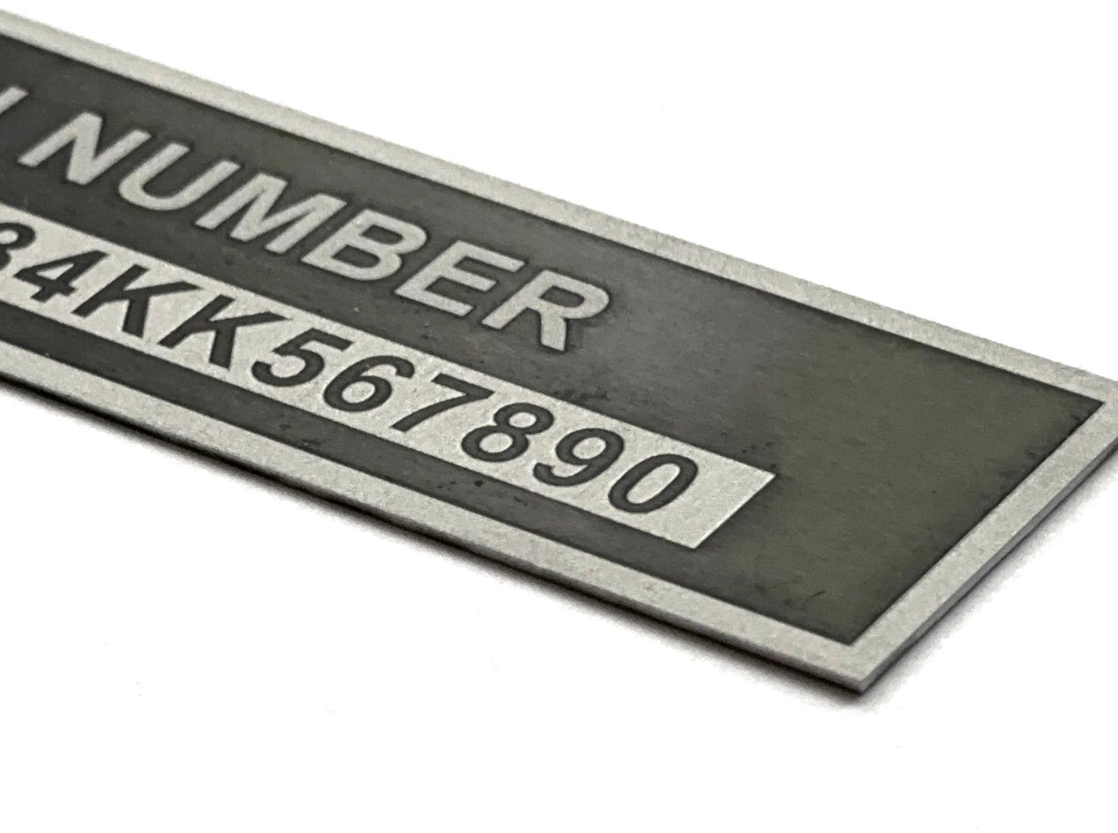 Custom Laser-Engraved VIN/HIN Tag | 1