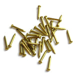 Gold Color Escutcheon Pins Nails - EnMEngraving