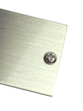 #2 x 1/4" Silver Color Phillips Round-Head Wood Screws - EnMEngraving